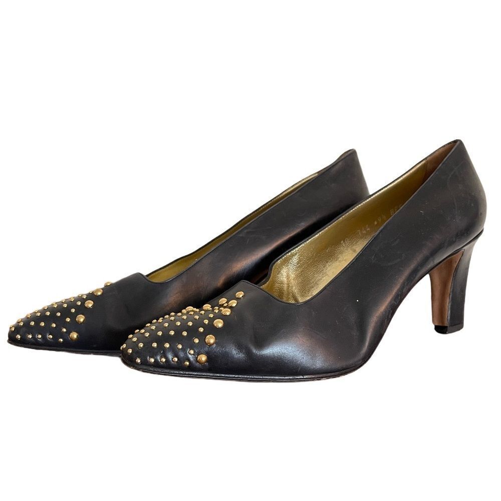 Escada Leather Heels